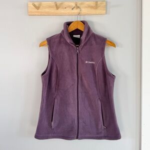 Columbia Women's Lavender Fleece Vest